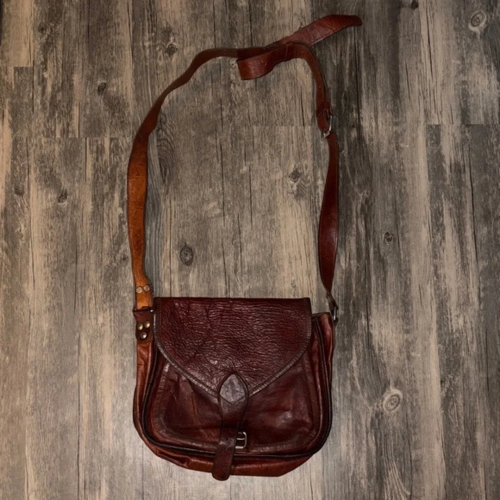 Vintage Komal’S passion leather crossbody bag - 70s